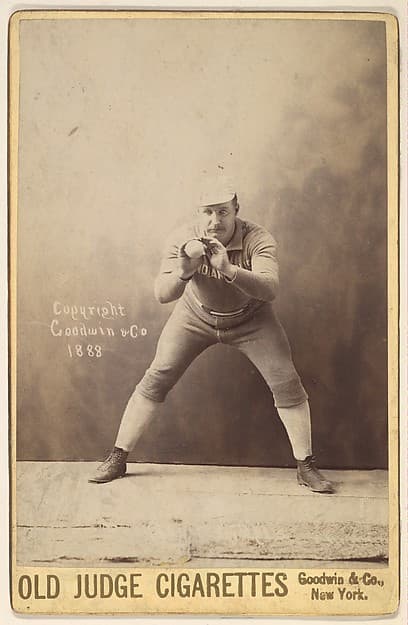 Dick Buckley, Indianapolis, from the series Old Judge Cigarettes, by Goodwin & Company