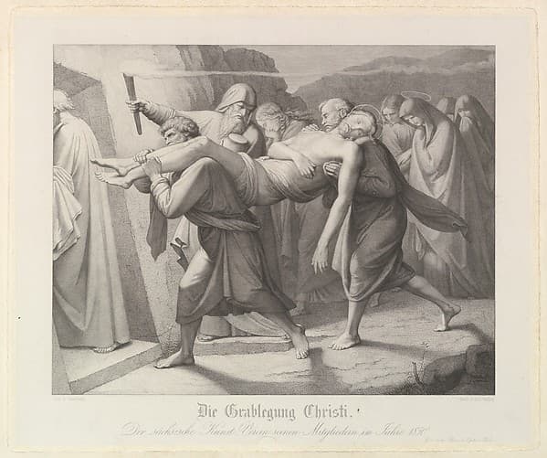 The Entombment, by Johann Friedrich Overbeck