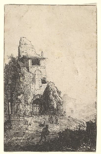Plate 2: Calidarium at the Baths of Diocletian, from "The Ruins of Rome", by Bartholomeus Breenbergh