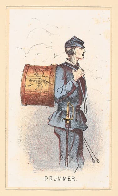 Life in Camp, Part 2: Drummer, by Winslow Homer