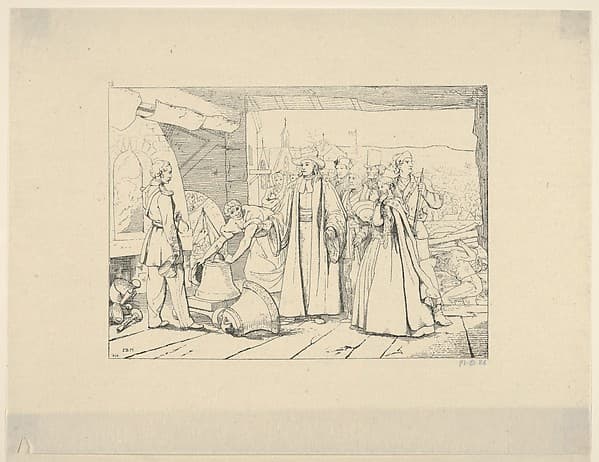 Offering of Bells to be Cast into Cannon (from Confederate War Etchings), by Adalbert John Volck