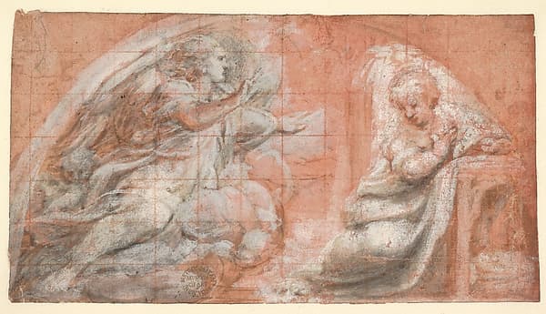 The Annunciation, by Correggio (Antonio Allegri)