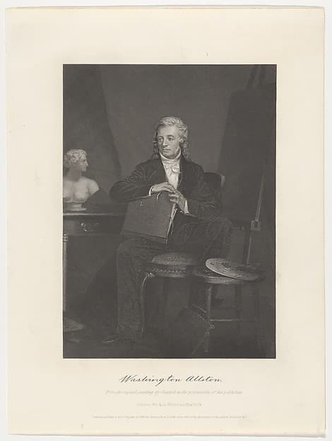 Washington Allston, by Alonzo Chappel