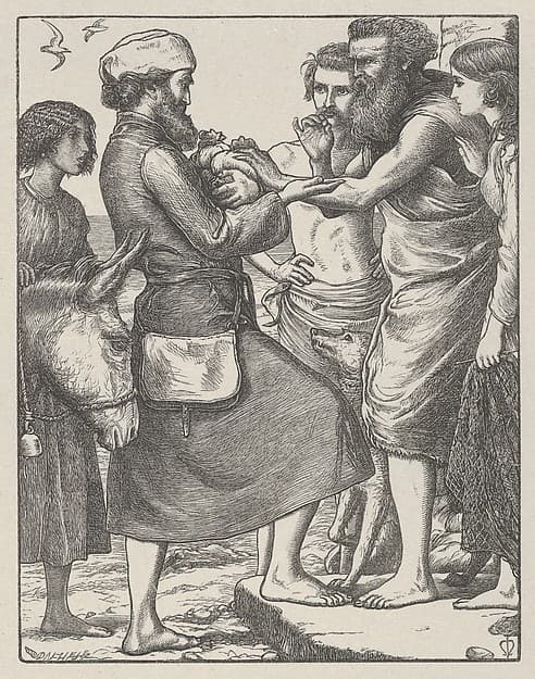 The Pearl of Great Price (The Parables of Our Lord and Saviour Jesus Christ), by Sir John Everett Millais