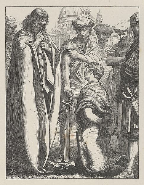 The Unmerciful Servant (The Parables of Our Lord and Saviour Jesus Christ), by Sir John Everett Millais
