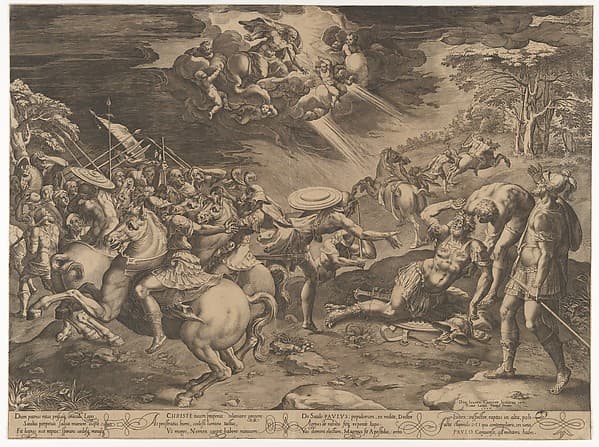 The Conversion of Saint Paul, by Cornelis Cort