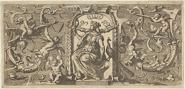 Sight (Visus), from "Quinque Sensuum", by Franz Cleyn