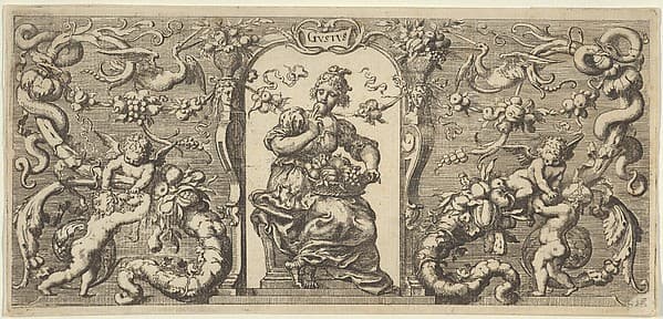 Taste (Gustus), from "Quinque Sensuum", by Franz Cleyn