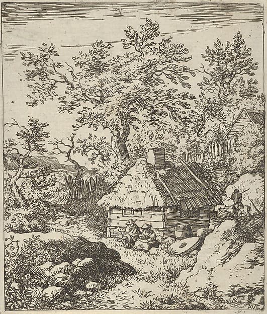 The Millstone near the Cask, by Allart van Everdingen