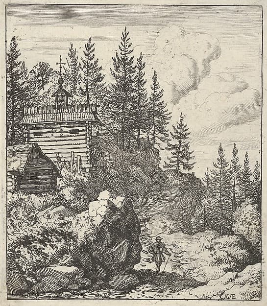 The Chapel, by Allart van Everdingen