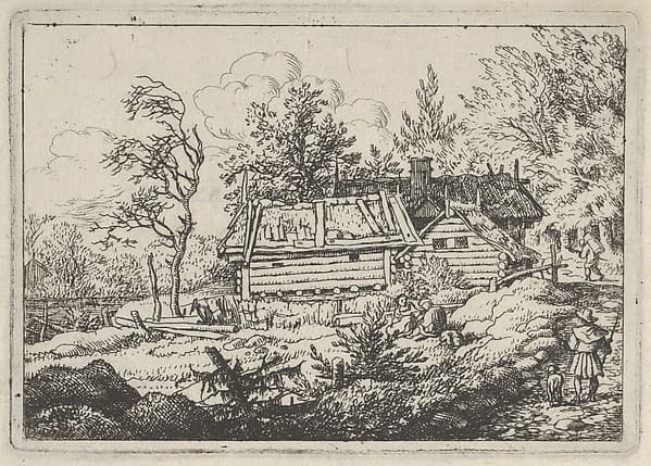 The Pilgrim with the Dog, by Allart van Everdingen