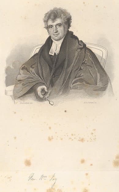 Rev. William Jay, by Asher Brown Durand