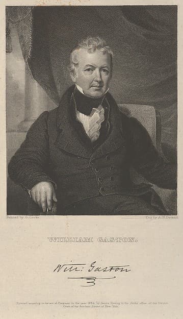 William Gaston, by Asher Brown Durand