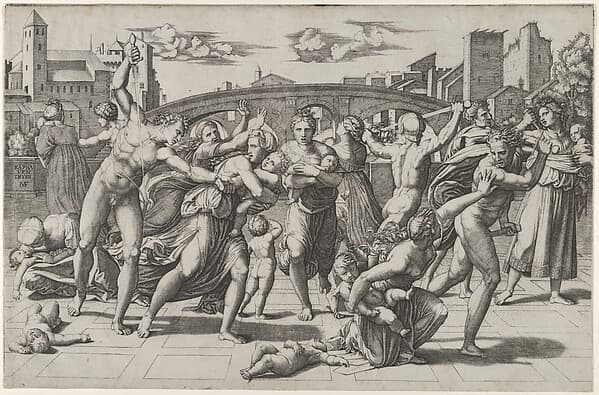 The Massacre of the Innocents, by Marcantonio Raimondi