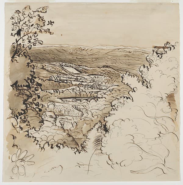 Underriver–The Golden Valley, by John Linnell