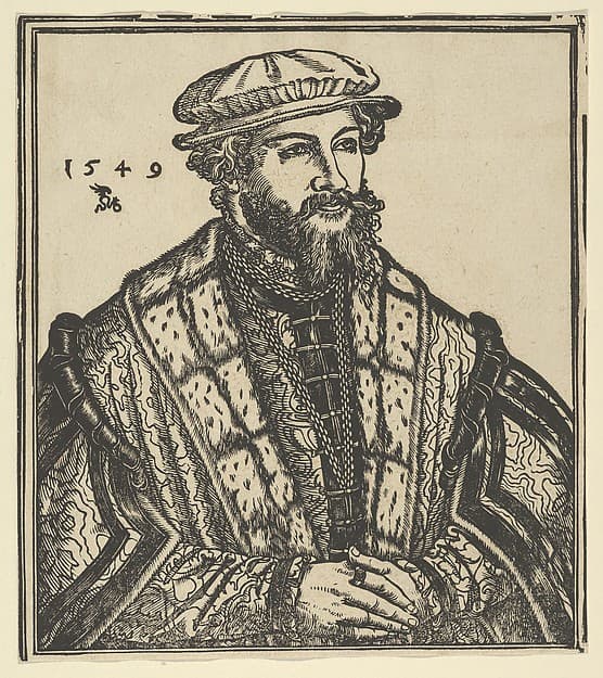 Dr. Christian Bruck, called Pontanus, by Lucas Cranach the Younger