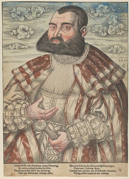 Johann Scheyring, by Lucas Cranach the Younger