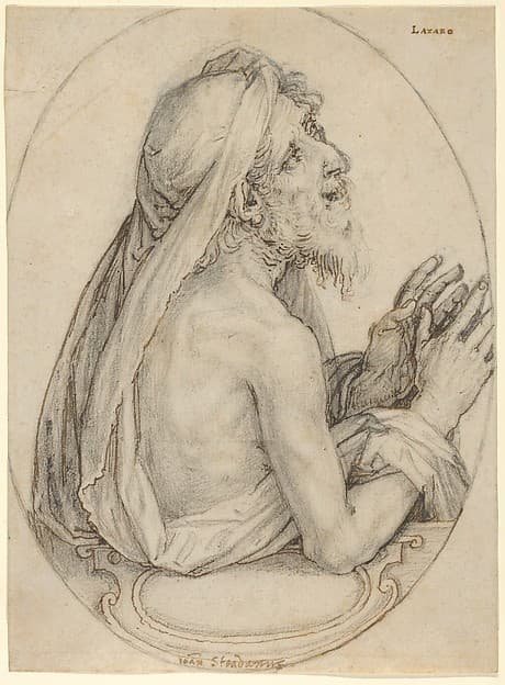 Lazarus, by Jan van der Straet, called Stradanus