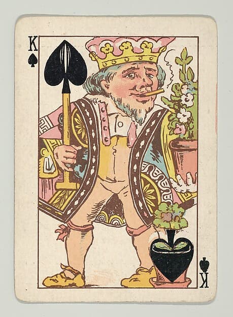 Harlequin Series 2, a set of playing cards issued as premiums by Kinney Brothers Tobacco, by Kinney Brothers Tobacco Company