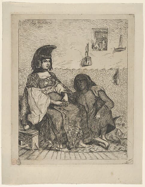 A Jewish Bride in Tangier, by Eugène Delacroix