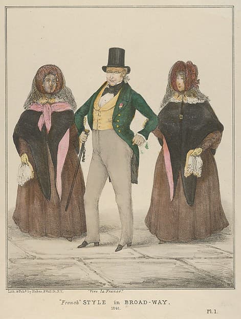 Vive la France, "French" Style in Broadway, by Alfred E. Baker