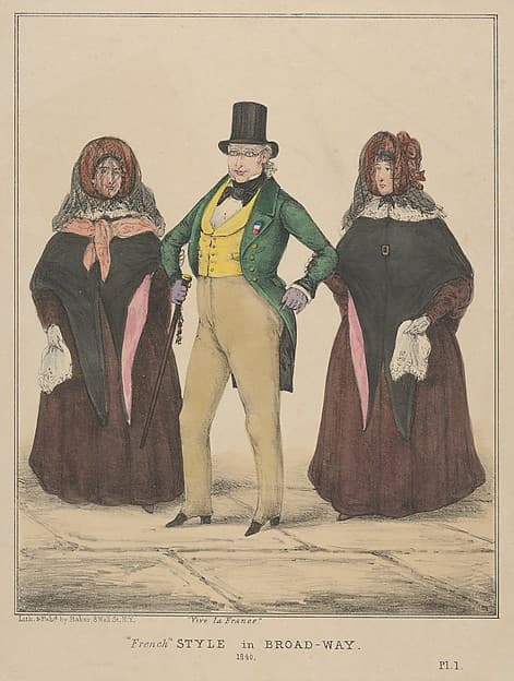 Vive la France, "French" Style in Broadway, by Alfred E. Baker