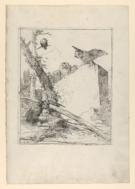 Frontispiece, from the Scherzi di Fantasia, by Giovanni Battista Tiepolo