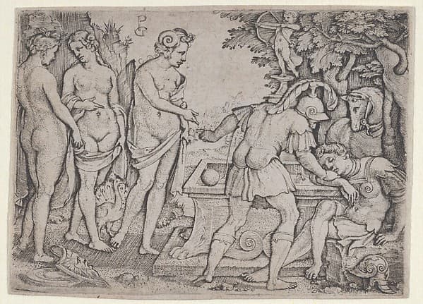The Dream of Paris, by Georg Pencz
