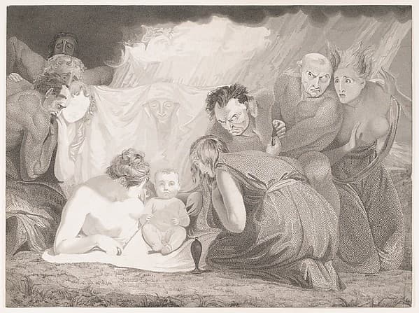 Infant Shakespeare Attended by Nature and the Passions, by Benjamin Smith