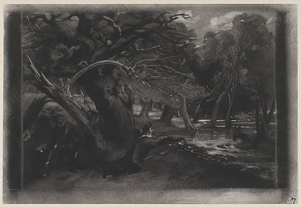 Jacques and the Wounded Stag (Shakespeare, As You Like It, Act 2, Scene 1), by David Lucas