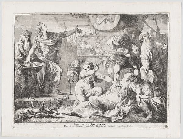 The Sacrifice of Polyxena, by Giovanni David