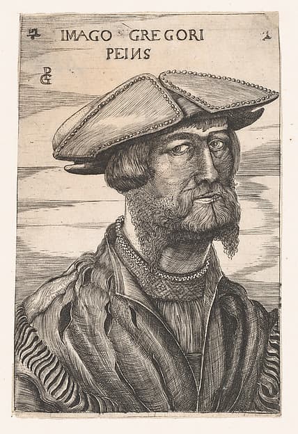 Portrait of Georg Pencz (Imago Gregori Peins)