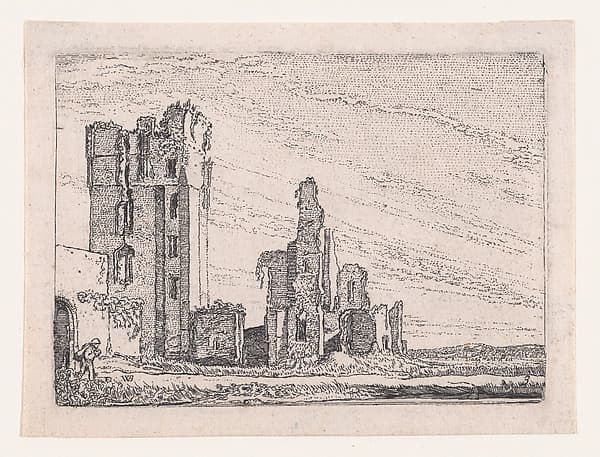 Het Huys te Kleef bij Haarlem, from Verscheyden Landtschapjes (Various Little Landscapes), Plate 3, by Willem Pietersz Buytewech