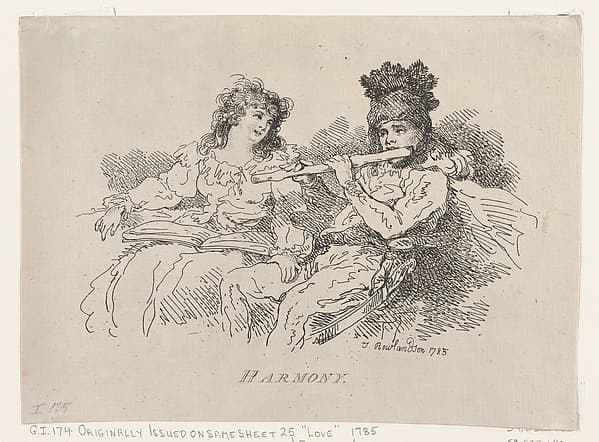 Harmony, by Thomas Rowlandson