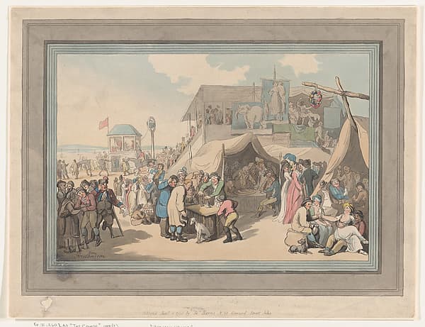 Between Heats [The Course], by Thomas Rowlandson