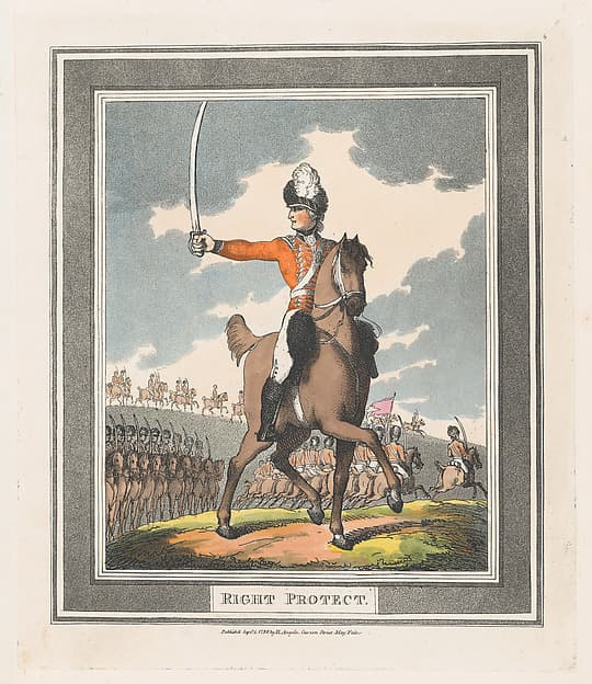 Right Protect, by Thomas Rowlandson