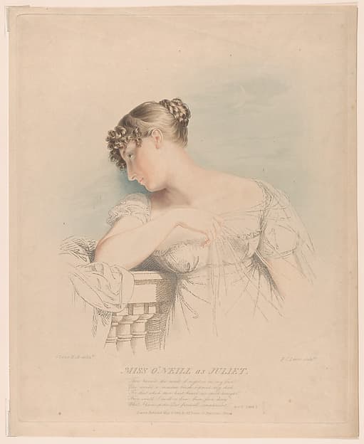 Miss O'Neill as Juliet, by George Dawe