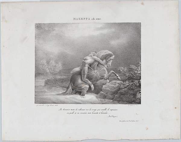 Mazeppa, by Théodore Géricault