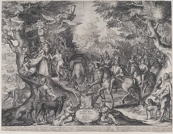 Allegory of the Flourishing State of the United Provinces, by Jan (Pietersz.) Saenredam