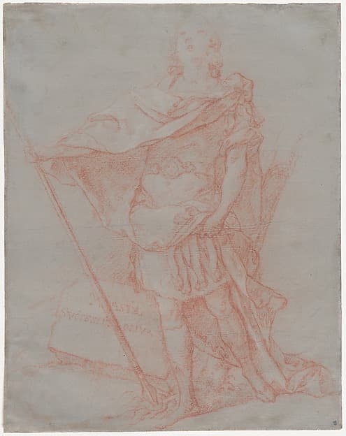 Louis XV as a Roman Emperor, by Michel François Dandré-Bardon