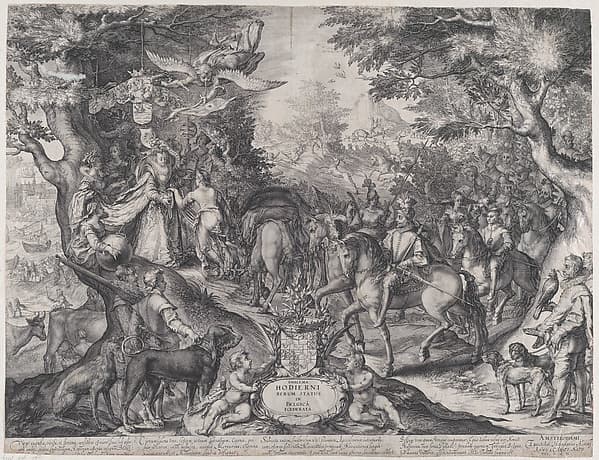 Allegory of the Triumph of the Netherlands over Spain, by Jan (Pietersz.) Saenredam