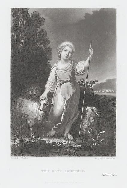 The Good Shepherd, by Bartolomé Estebán Murillo