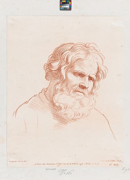 Ludovico XV, dedication page, by Jean Daullé