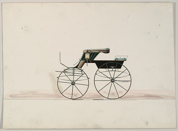 Design for Phaeton (unnumbered), by Brewster & Co.