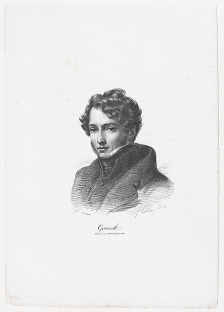 Portrait of Théodore Géricault, by Alexandre-Marie Colin