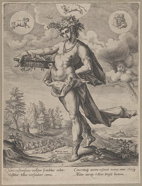 Spring, from "The Four Seasons", by Matthaeus Greuter