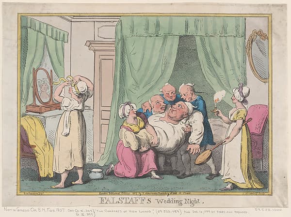 Falstaff's Wedding Night, by Nicolaus Heideloff