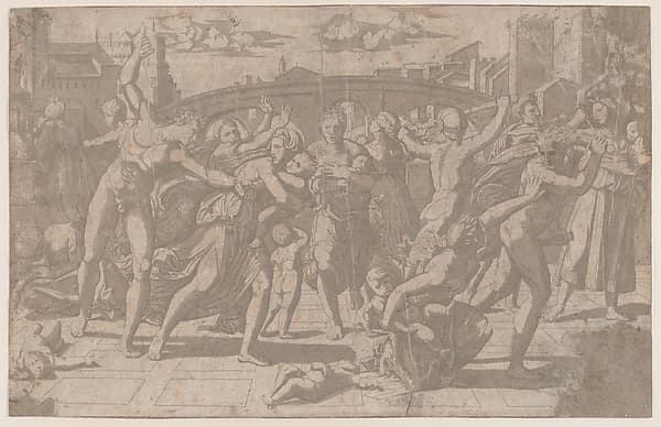 The Massacre of the Innocents, by Ugo da Carpi