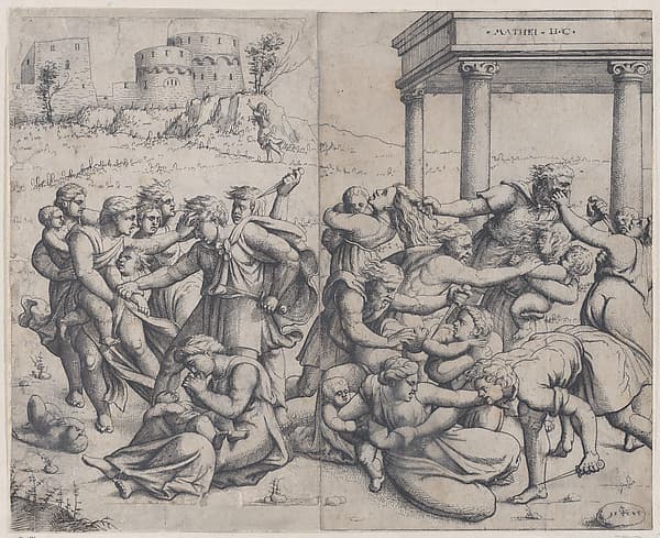 The Massacre of the Innocents, by Augustin Hirschvogel