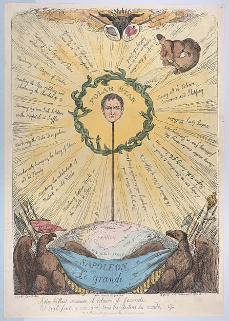 Napleon Le Grande, by Thomas Rowlandson